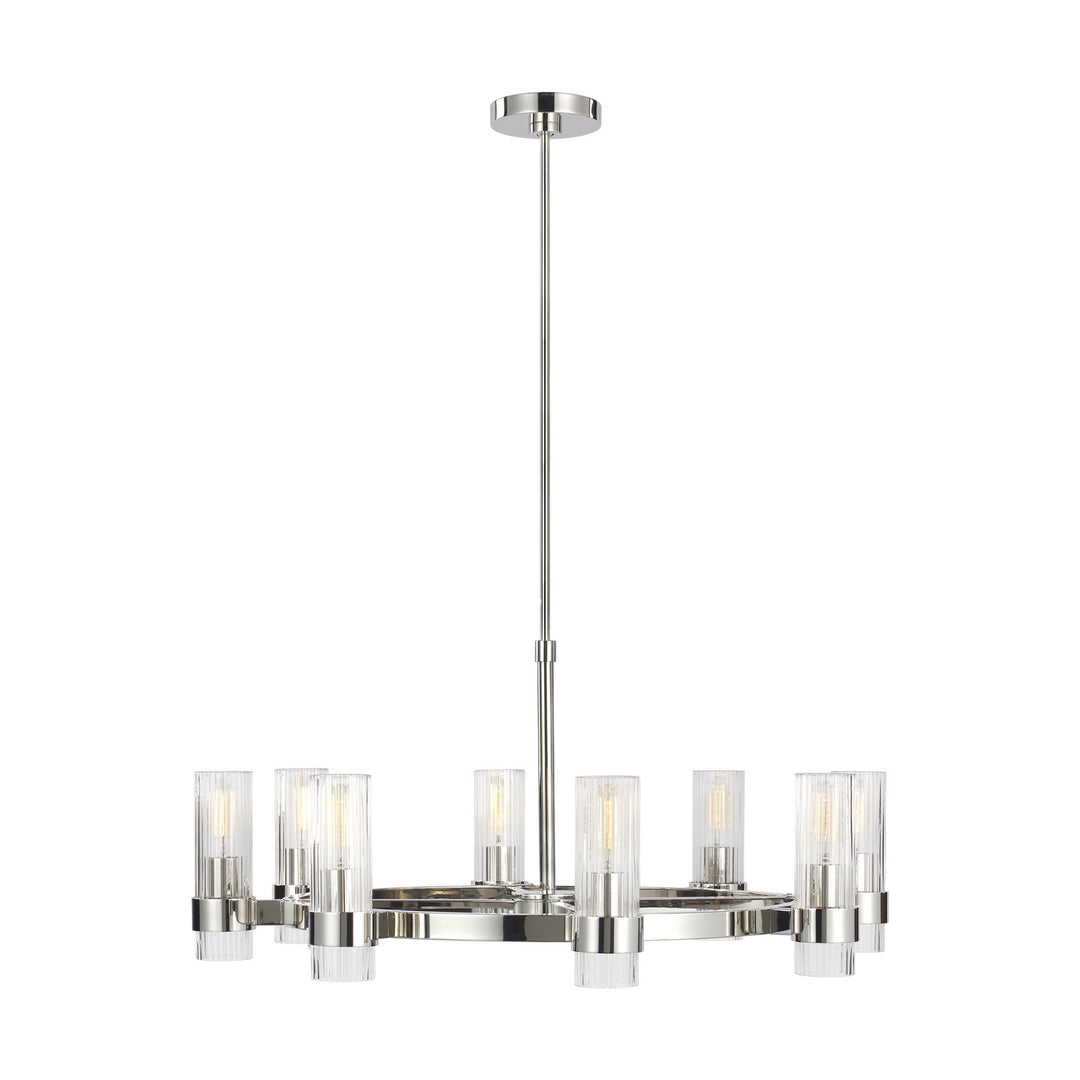 Visual Comfort Studio Geneva CC1378PN Chandelier Light - Polished Nickel