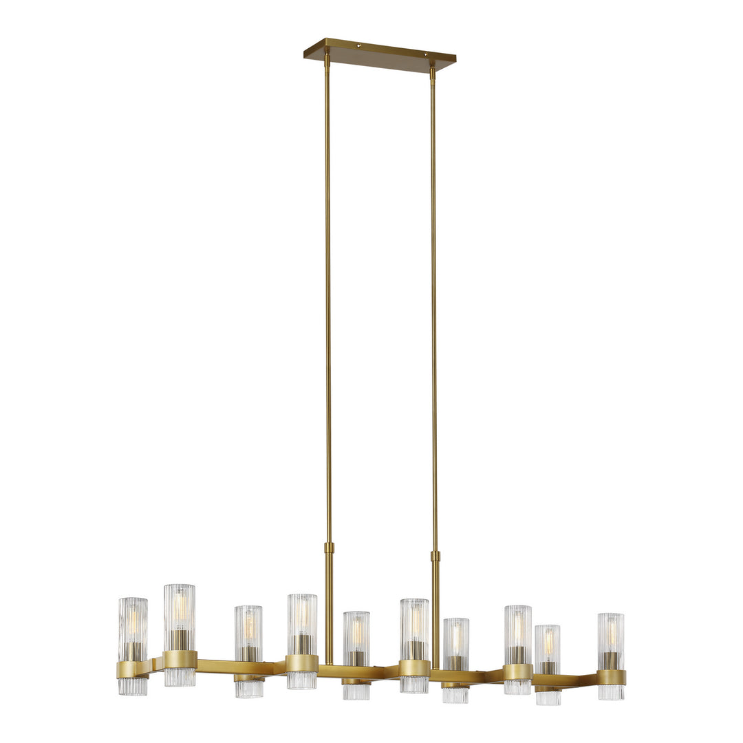Visual Comfort Studio Geneva CC13810BBS Pendant Light - Burnished Brass
