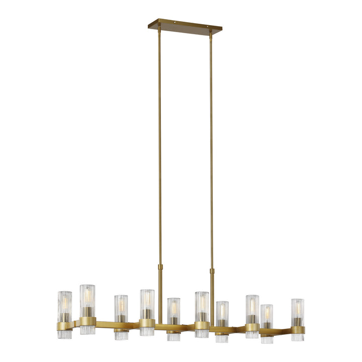 Visual Comfort Studio Geneva CC13810BBS Pendant Light - Burnished Brass