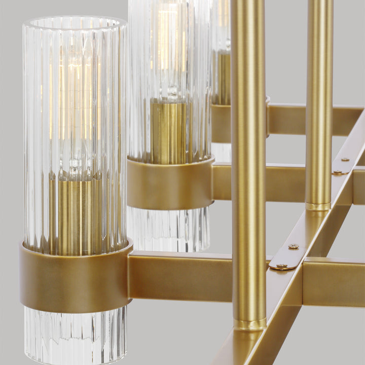Visual Comfort Studio Geneva CC13810BBS Pendant Light - Burnished Brass