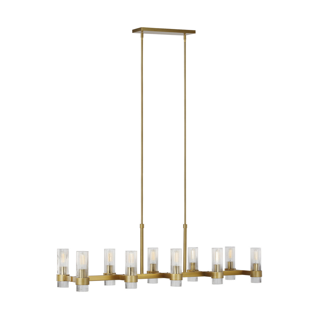 Visual Comfort Studio Geneva CC13810BBS Pendant Light - Burnished Brass