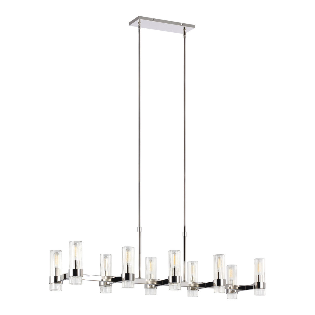 Visual Comfort Studio Geneva CC13810PN Pendant Light - Polished Nickel