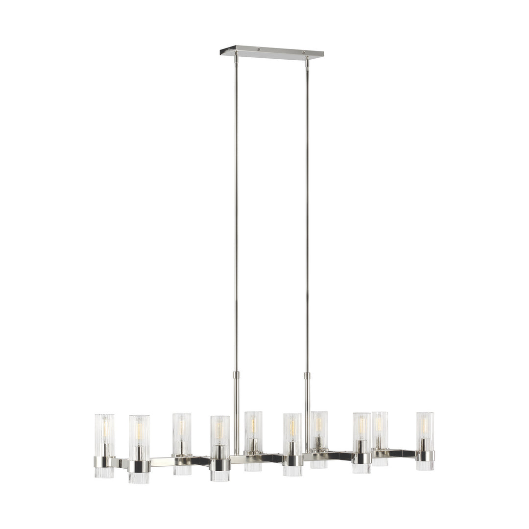 Visual Comfort Studio Geneva CC13810PN Pendant Light - Polished Nickel
