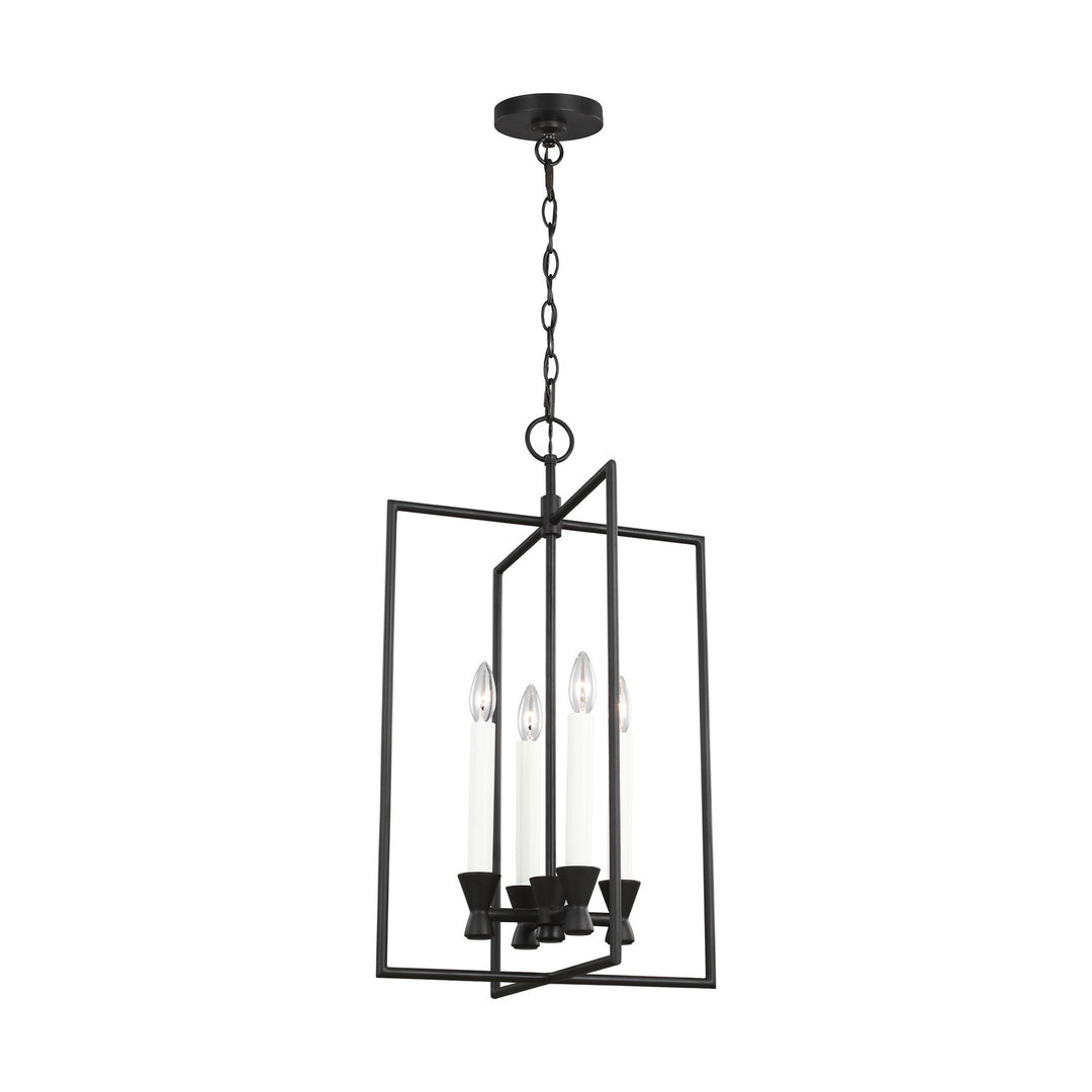 Visual Comfort Studio Keystone CC1394AI Pendant Light - Aged Iron