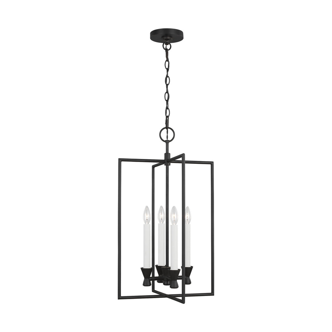 Visual Comfort Studio Keystone CC1394AI Pendant Light - Aged Iron
