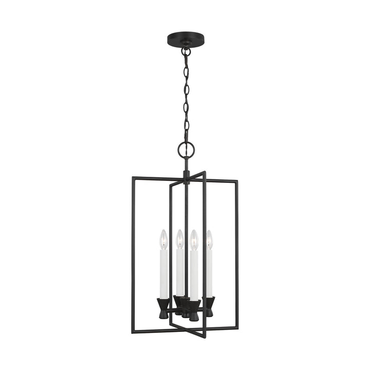 Visual Comfort Studio Keystone CC1394AI Pendant Light - Aged Iron