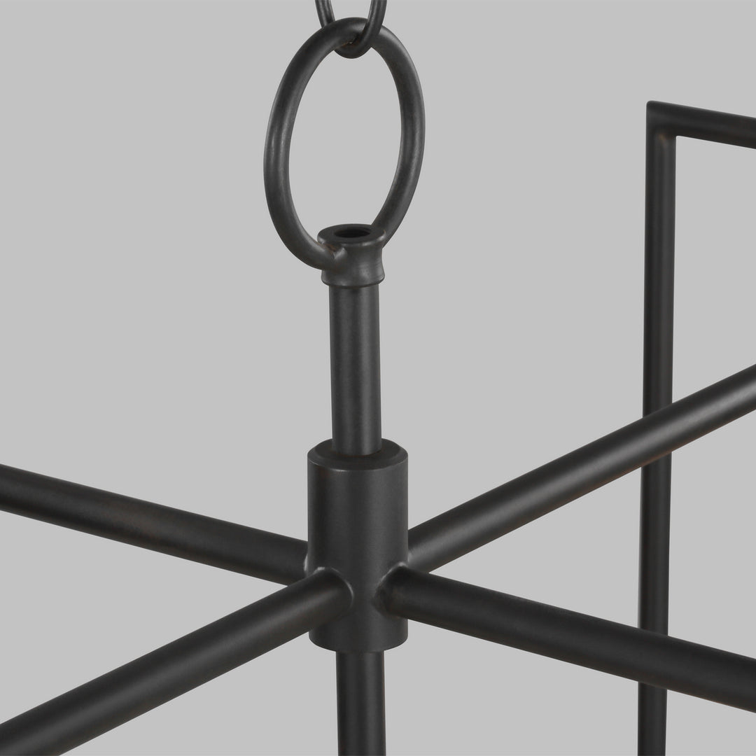 Visual Comfort Studio Keystone CC1406AI Pendant Light - Aged Iron