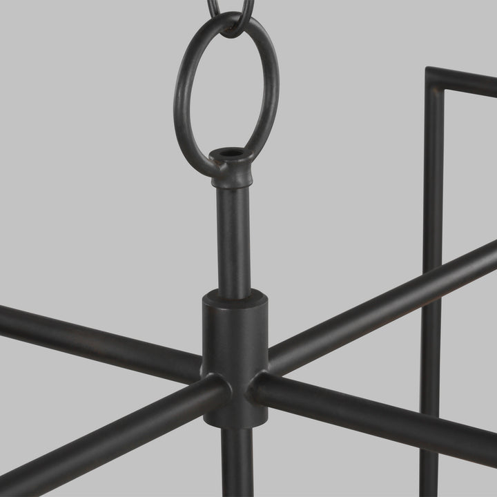 Visual Comfort Studio Keystone CC1406AI Pendant Light - Aged Iron