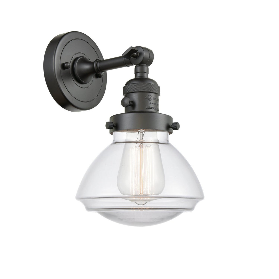 Innovations Franklin Restoration 203SW-OB-G322 Wall Sconce Light - Oil Rubbed Bronze