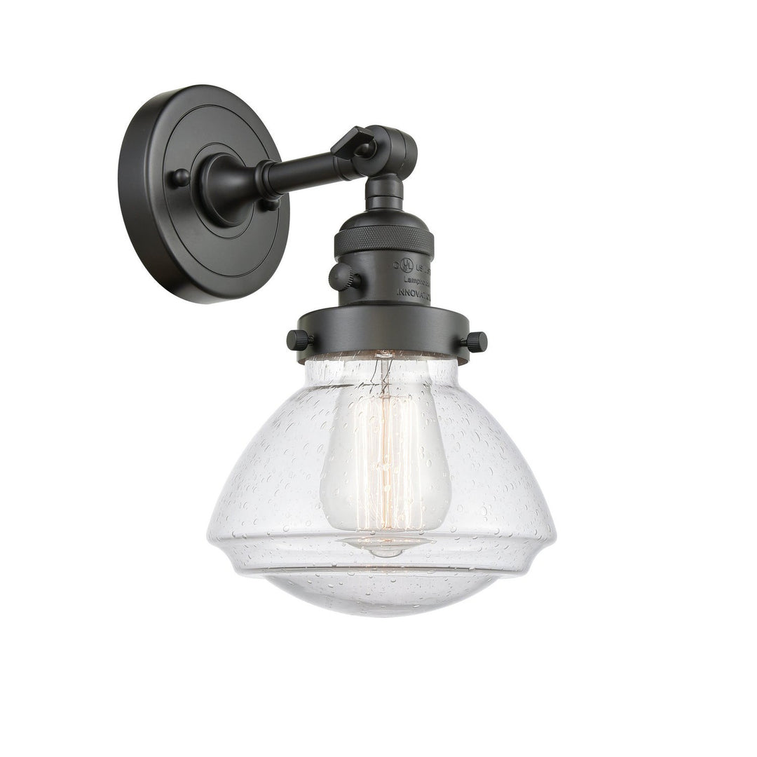 Innovations Franklin Restoration 203SW-OB-G324 Wall Sconce Light - Oil Rubbed Bronze