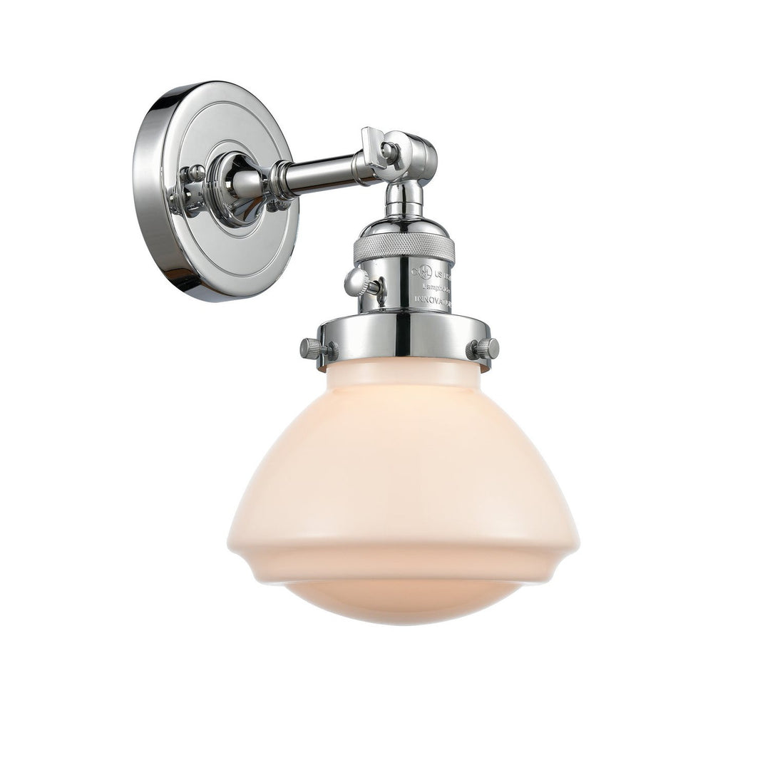 Innovations Franklin Restoration 203SW-PC-G321 Wall Sconce Light - Polished Chrome