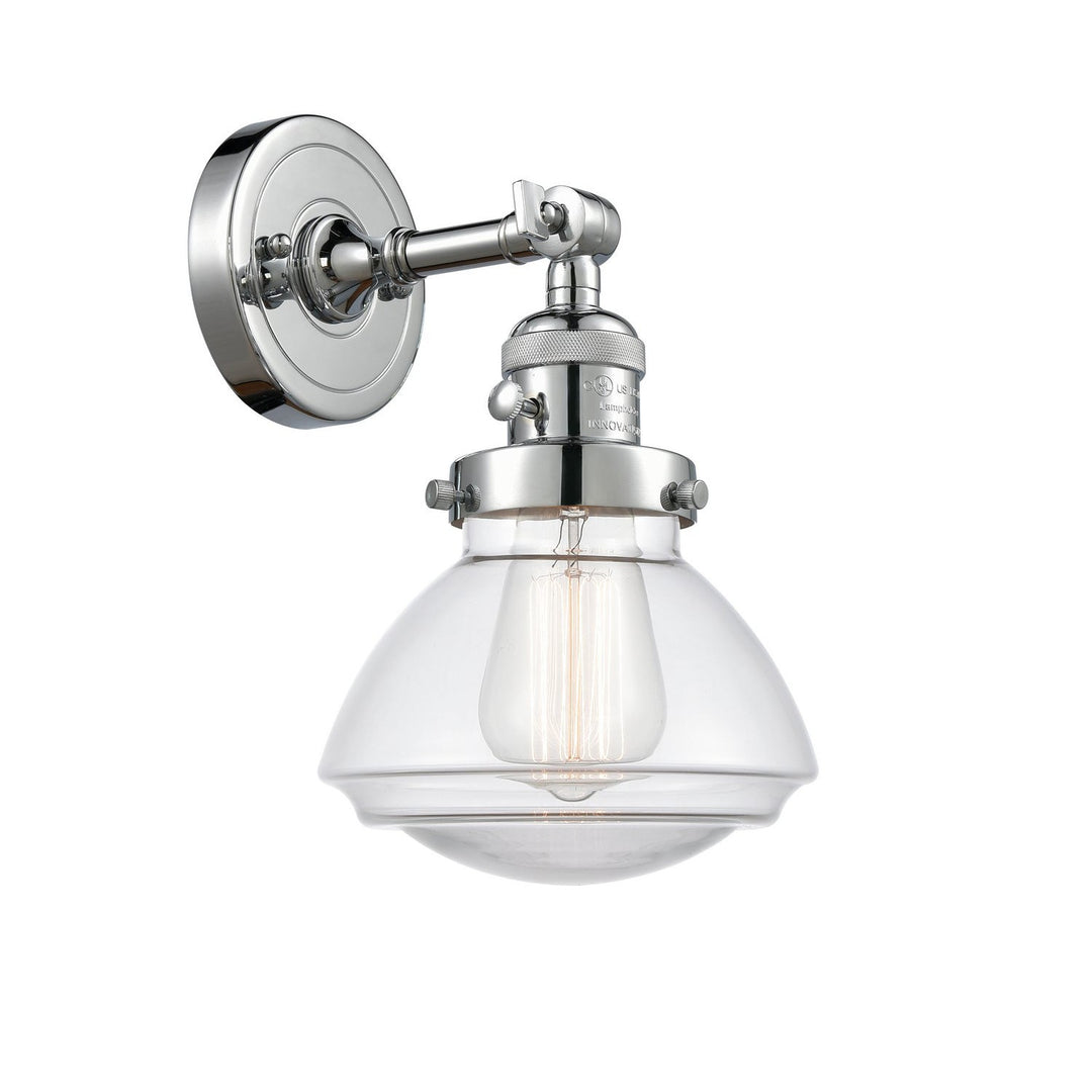 Innovations Franklin Restoration 203SW-PC-G322 Wall Sconce Light - Polished Chrome