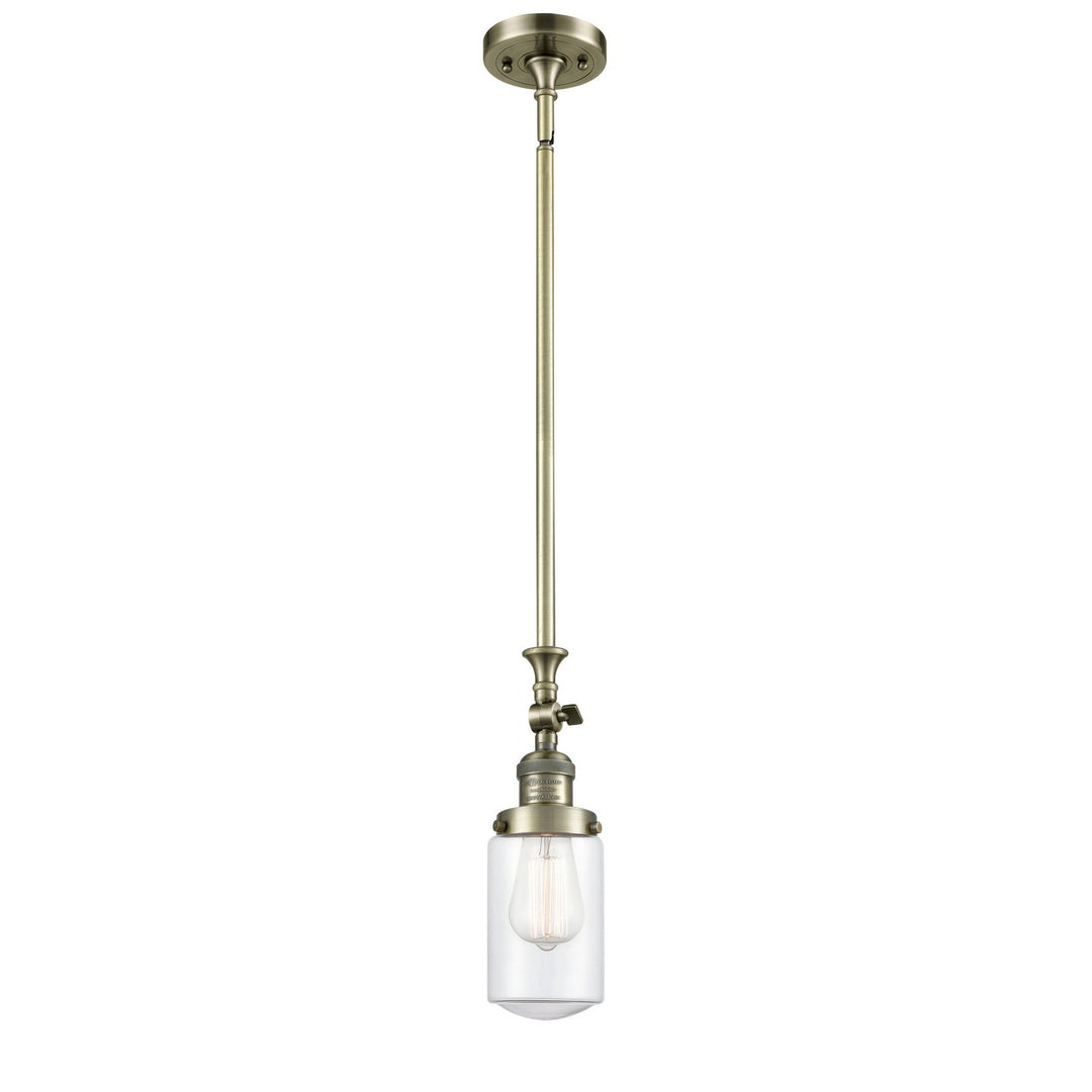 Innovations Franklin Restoration 206-AB-G312 Pendant Light - Antique Brass