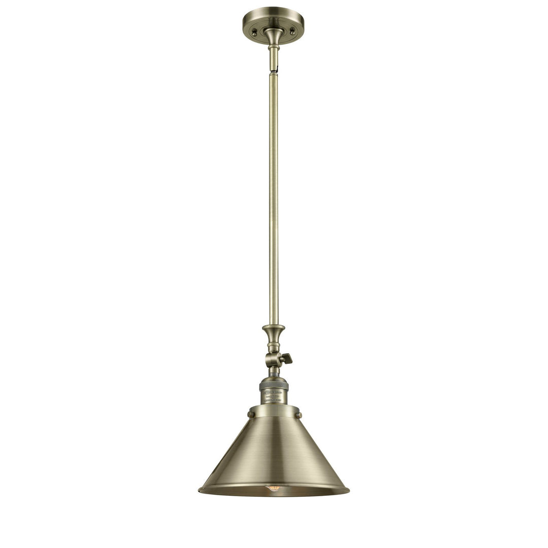 Innovations Franklin Restoration 206-AB-M10-AB Pendant Light - Antique Brass