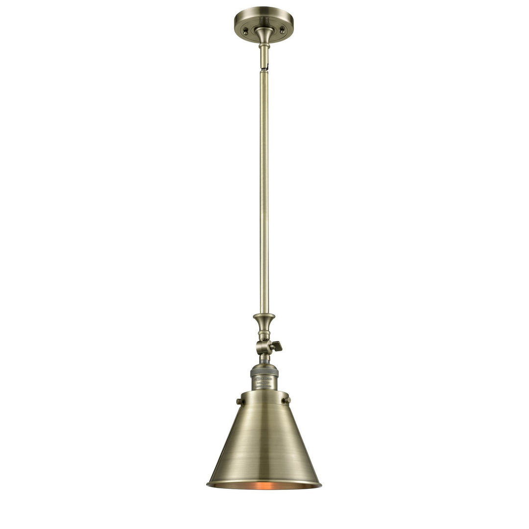 Innovations Franklin Restoration 206-AB-M13-AB Pendant Light - Antique Brass