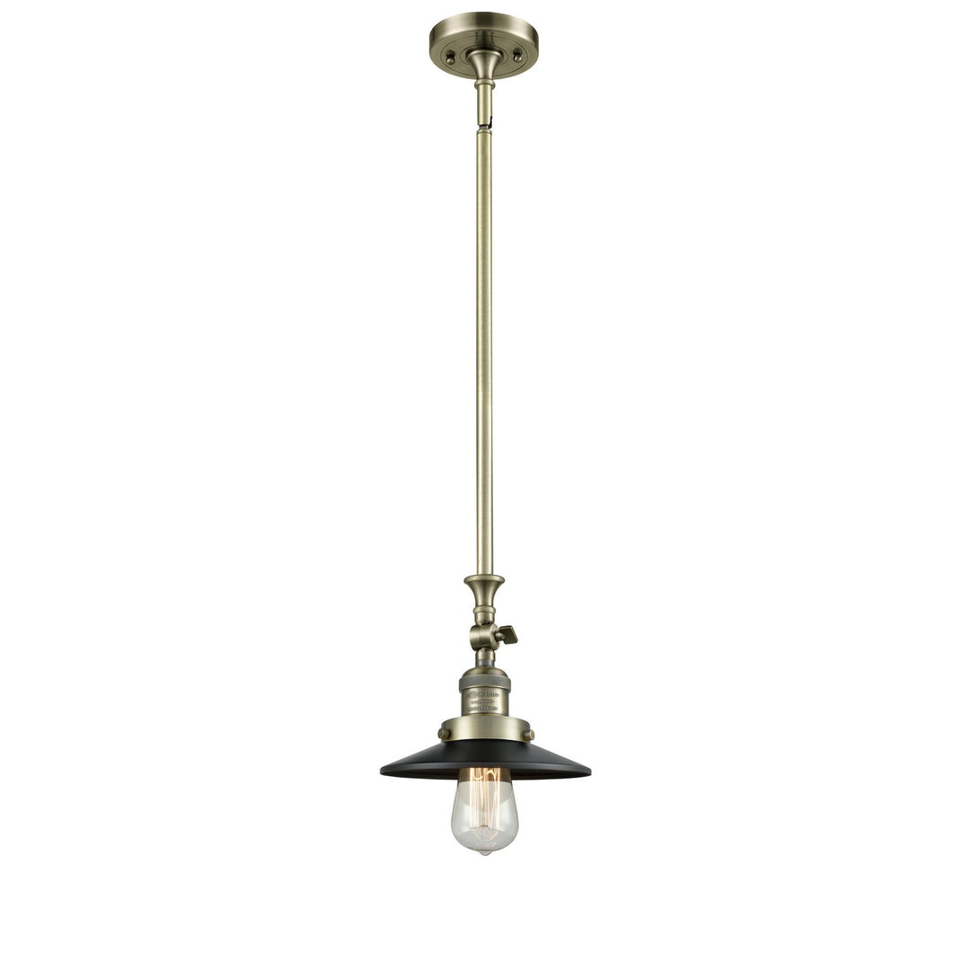 Innovations Franklin Restoration 206-AB-M6-LED Pendant Light - Antique Brass