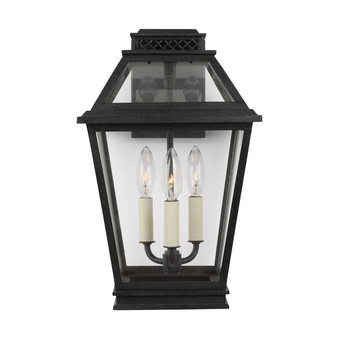 Visual Comfort Studio CO1023DWZ Falmouth Three Light Outdoor Wall Lantern Outdoor Bronze / Dark