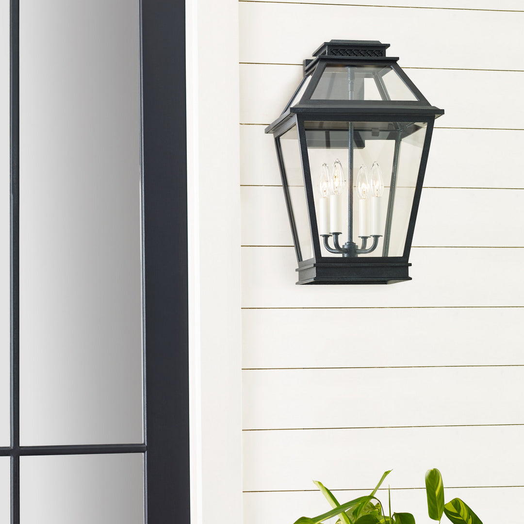 Visual Comfort Studio CO1034DWZ Falmouth Four Light Outdoor Wall Lantern Outdoor Bronze / Dark