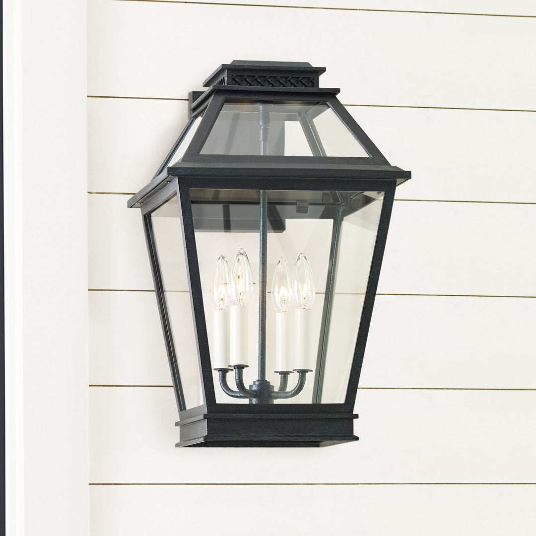 Visual Comfort Studio CO1034DWZ Falmouth Four Light Outdoor Wall Lantern Outdoor Bronze / Dark