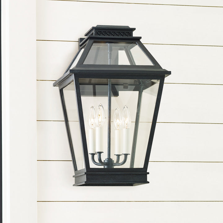 Visual Comfort Studio CO1034DWZ Falmouth Four Light Outdoor Wall Lantern Outdoor Bronze / Dark