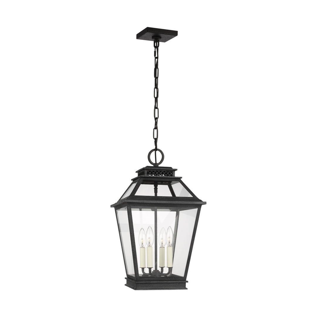Visual Comfort Studio CO1054DWZ Falmouth Four Light Hanging Lantern Outdoor Bronze / Dark