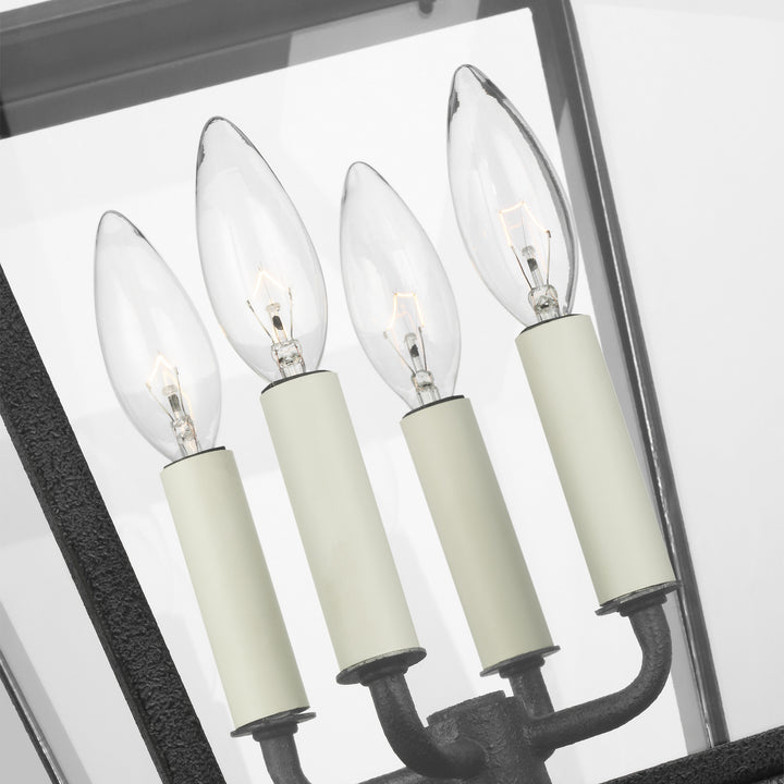 Visual Comfort Studio CO1064DWZ Falmouth Four Light Post Lantern Outdoor Bronze / Dark