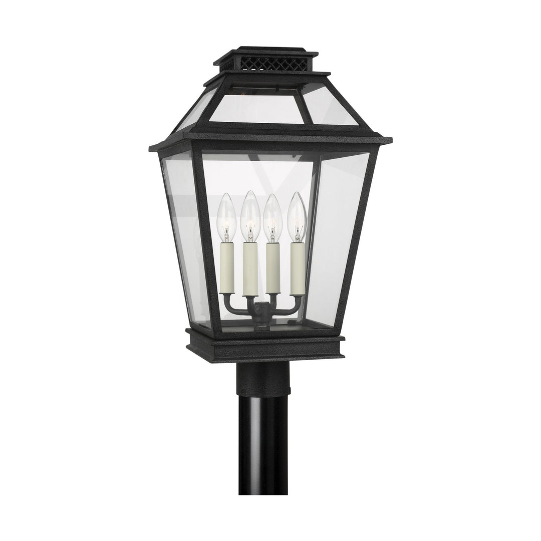 Visual Comfort Studio CO1064DWZ Falmouth Four Light Post Lantern Outdoor Bronze / Dark