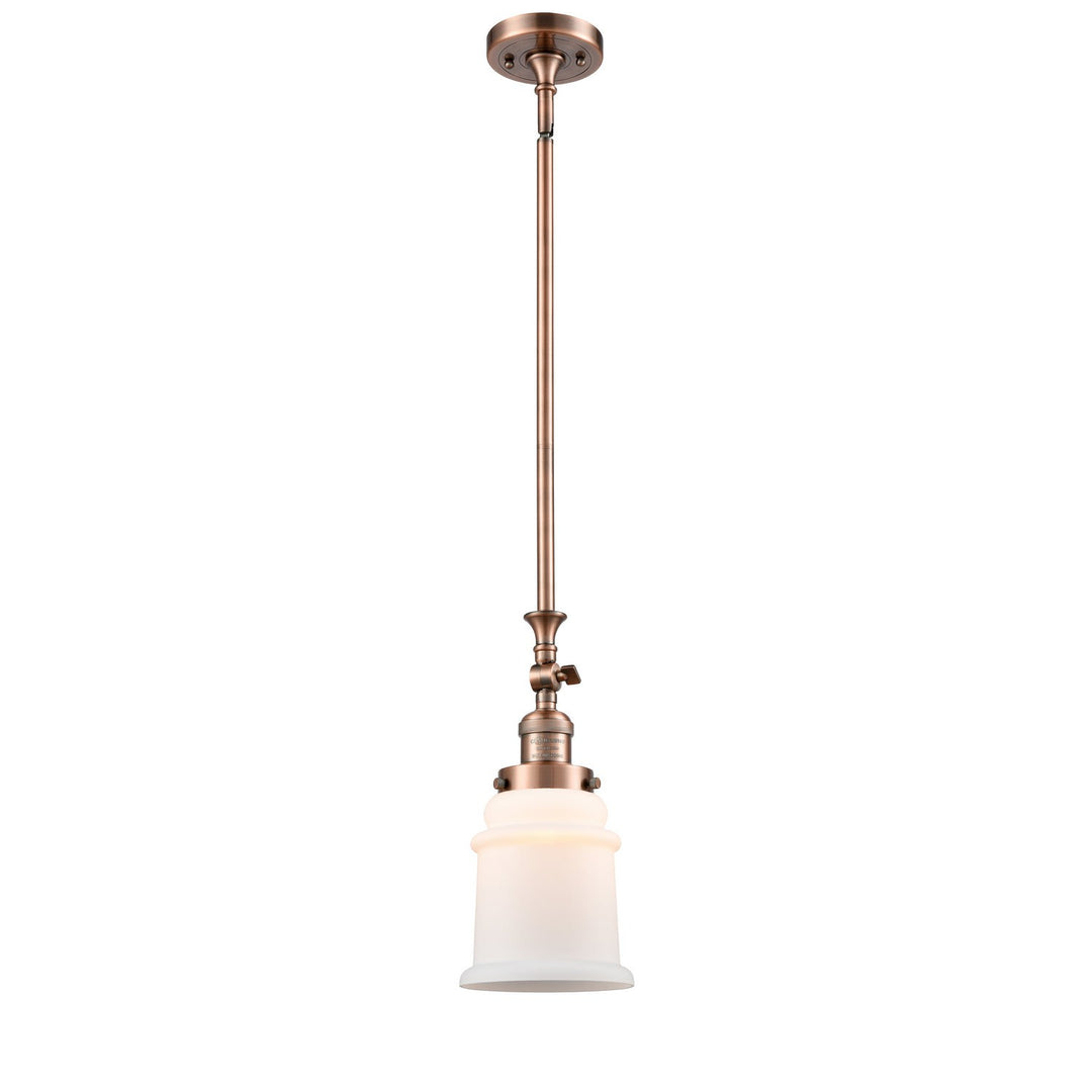 Innovations Franklin Restoration 206-AC-G181-LED Pendant Light - Antique Copper
