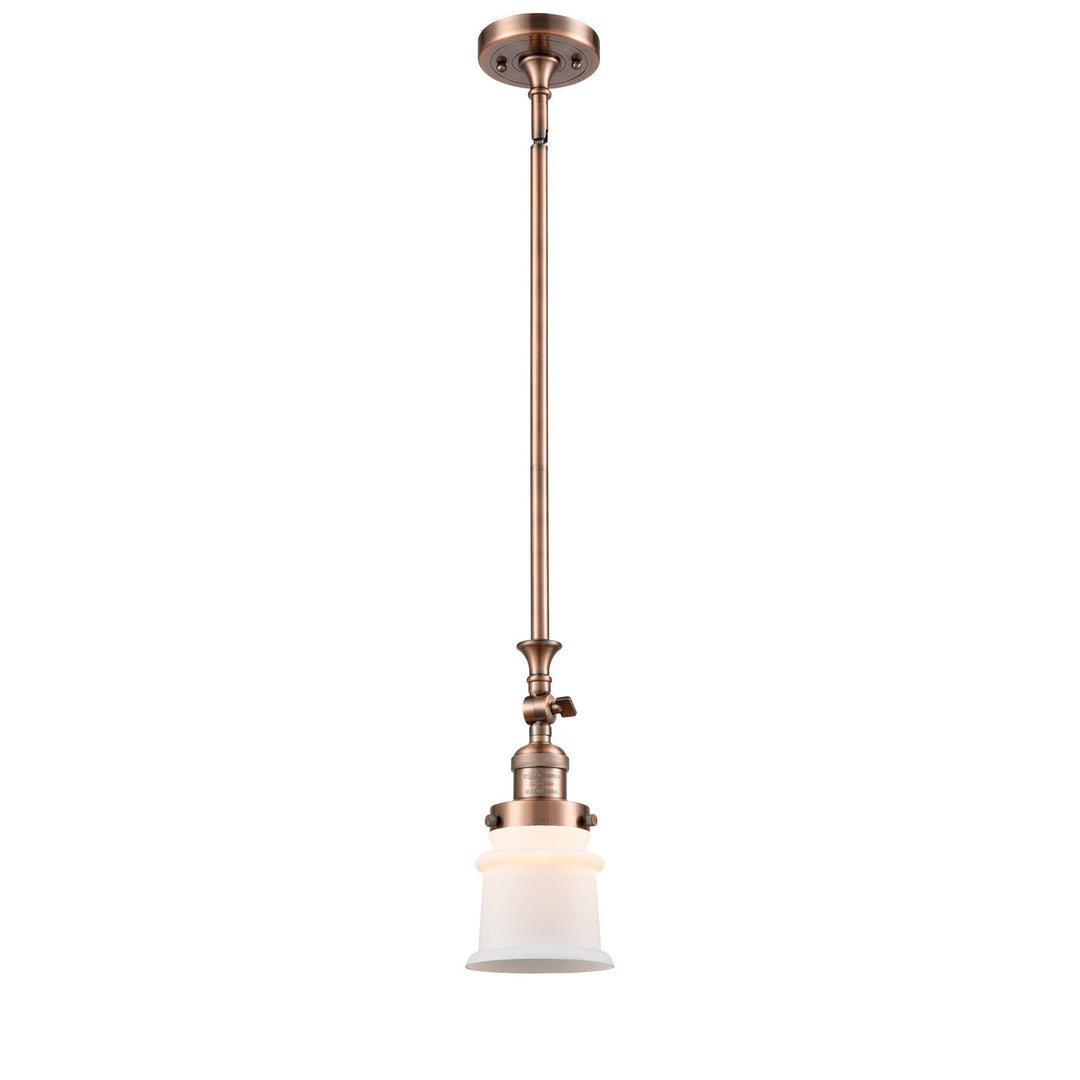 Innovations Franklin Restoration 206-AC-G181S Pendant Light - Antique Copper