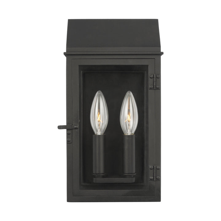 Visual Comfort Studio CO1252TXB Hingham Two Light Outdoor Wall Lantern Outdoor Black