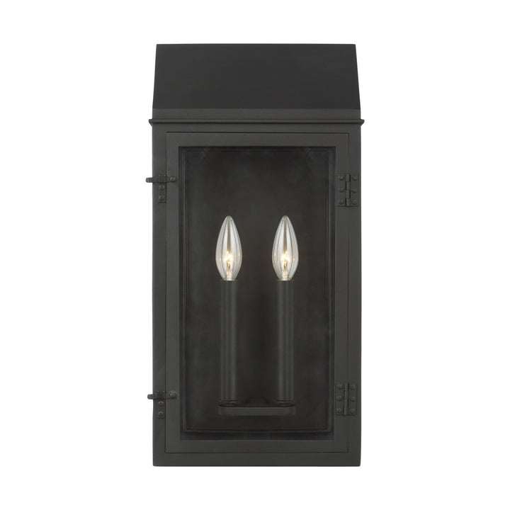 Visual Comfort Studio CO1272TXB Hingham Two Light Outdoor Wall Lantern Outdoor Black