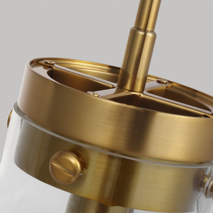 Visual Comfort Studio Garrett CP1121BBS Pendant Light - Burnished Brass