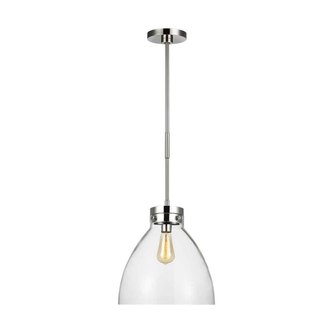 Visual Comfort Studio Garrett CP1121PN Pendant Light - Polished Nickel