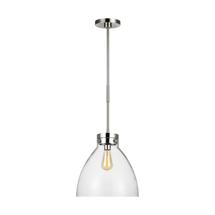Visual Comfort Studio Garrett CP1121PN Pendant Light - Polished Nickel