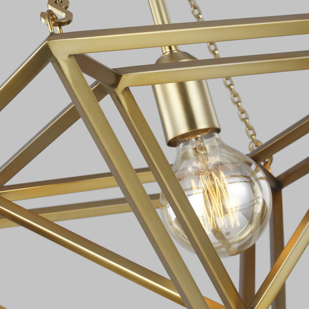 Visual Comfort Studio Carat CP1131BBS Pendant Light - Burnished Brass
