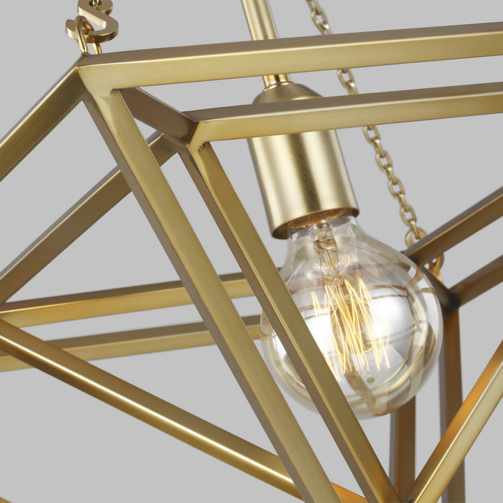 Visual Comfort Studio Carat CP1131BBS Pendant Light - Burnished Brass