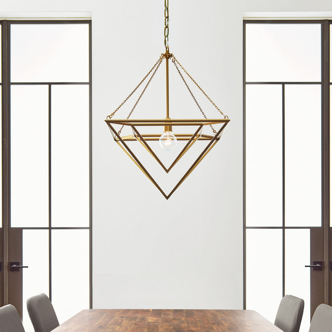 Visual Comfort Studio Carat CP1141BBS Pendant Light - Burnished Brass