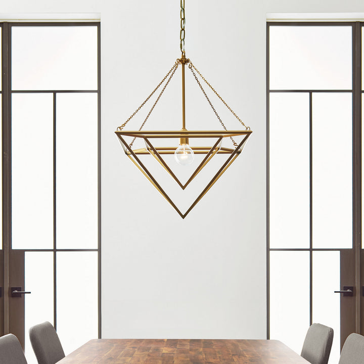 Visual Comfort Studio Carat CP1141BBS Pendant Light - Burnished Brass