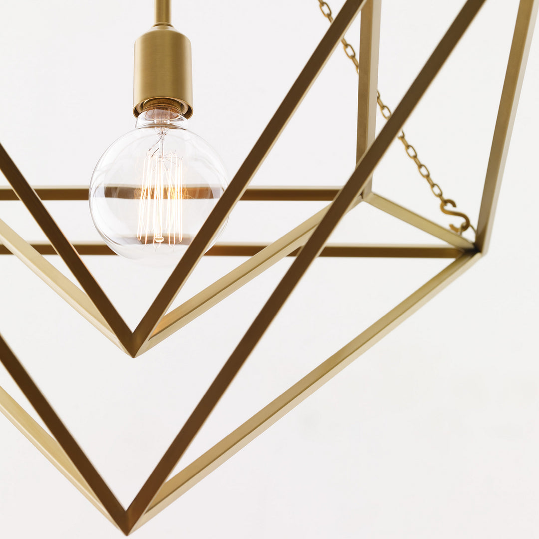 Visual Comfort Studio Carat CP1141BBS Pendant Light - Burnished Brass
