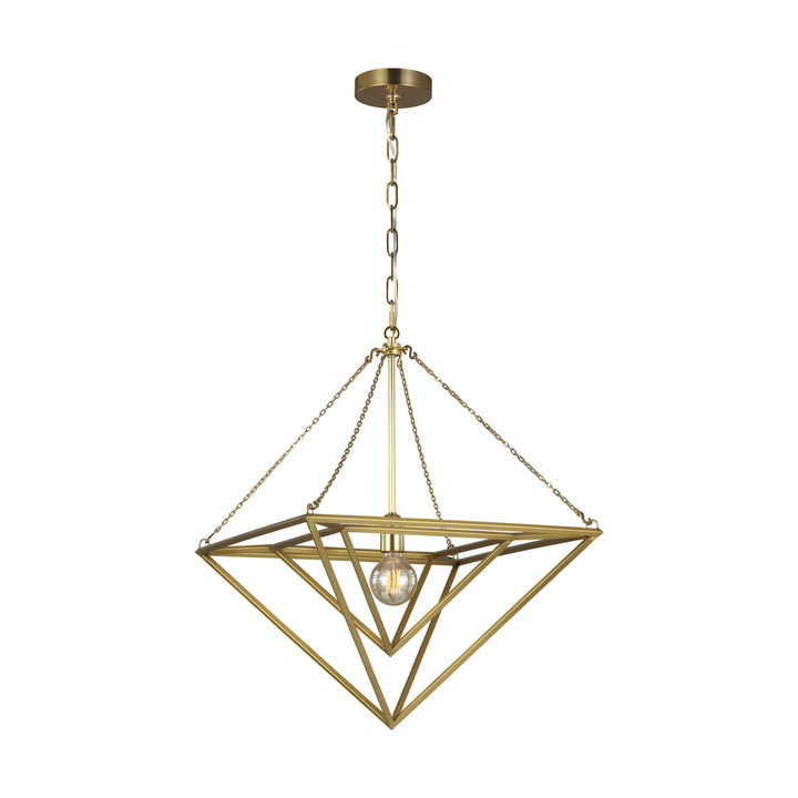 Visual Comfort Studio Carat CP1141BBS Pendant Light - Burnished Brass