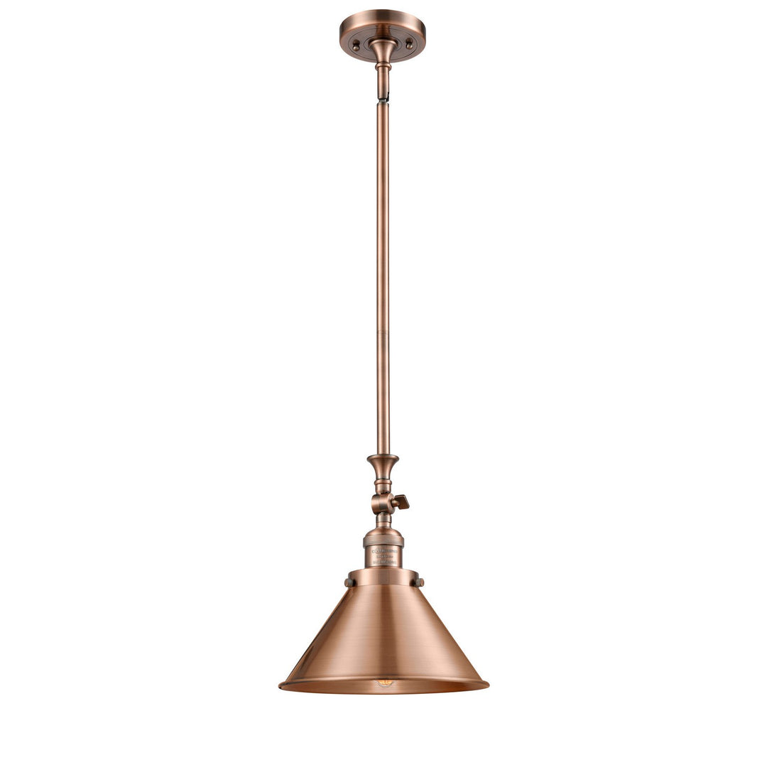 Innovations Franklin Restoration 206-AC-M10-AC Pendant Light - Antique Copper