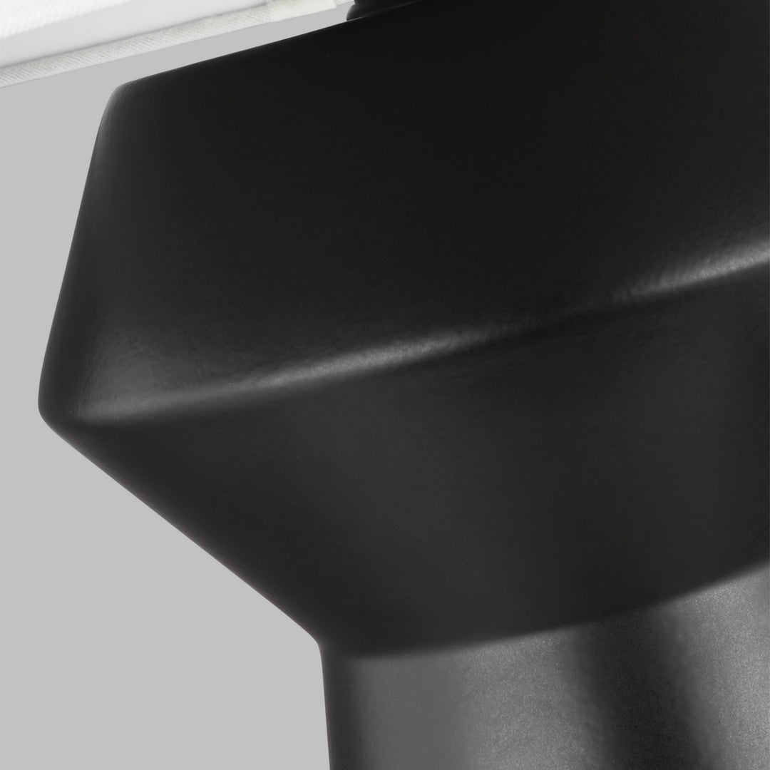 Visual Comfort Studio CT1061COLAI1 Abaco One Light Table Lamp Lamp Black