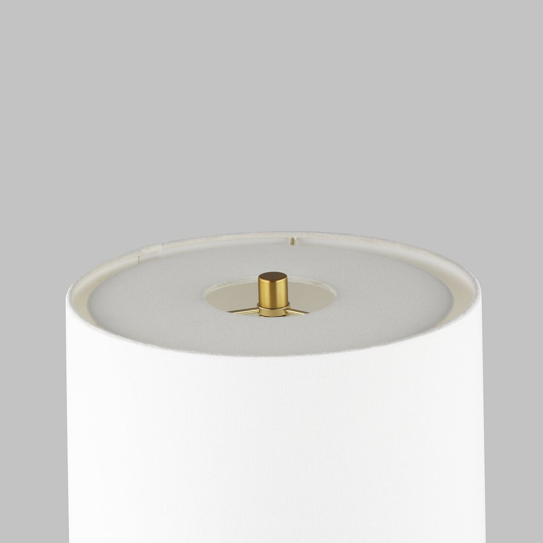 Visual Comfort Studio CT1071ARC1 Morada One Light Table Lamp Lamp White