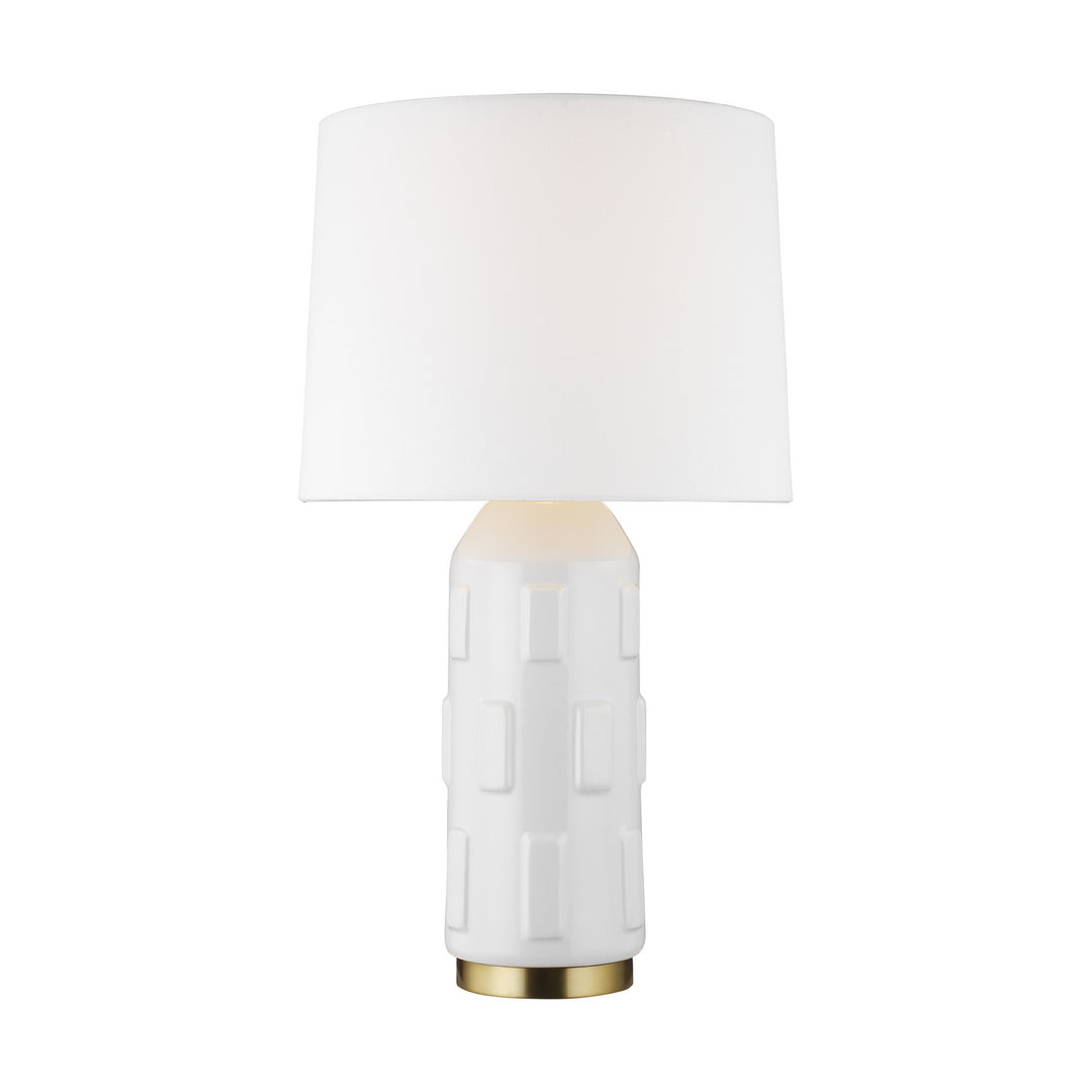 Visual Comfort Studio CT1071ARC1 Morada One Light Table Lamp Lamp White