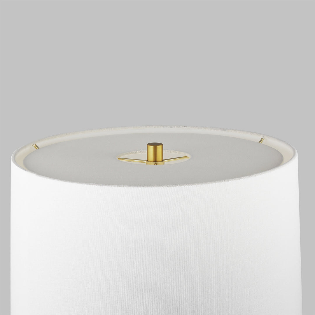 Visual Comfort Studio CT1081ARC1 Morada One Light Table Lamp Lamp White