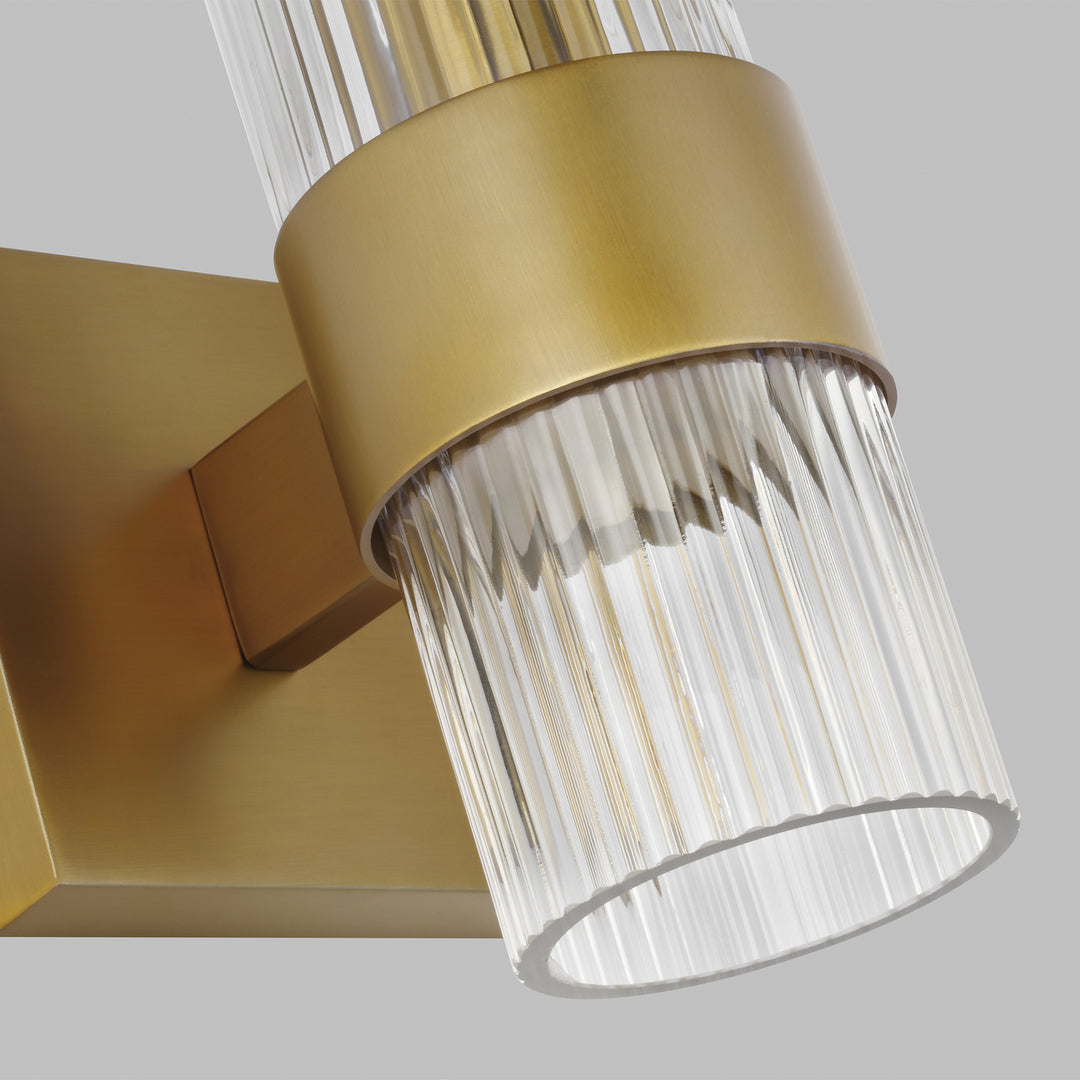 Visual Comfort Studio Geneva CV1021BBS Wall Light - Burnished Brass