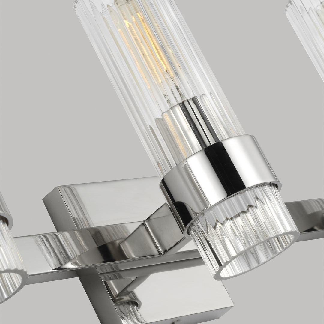 Visual Comfort Studio Geneva CV1023PN Bath Vanity Light 23 in. wide - Polished Nickel