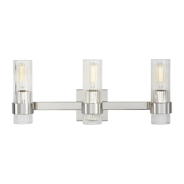 Visual Comfort Studio Geneva CV1023PN Bath Vanity Light 23 in. wide - Polished Nickel