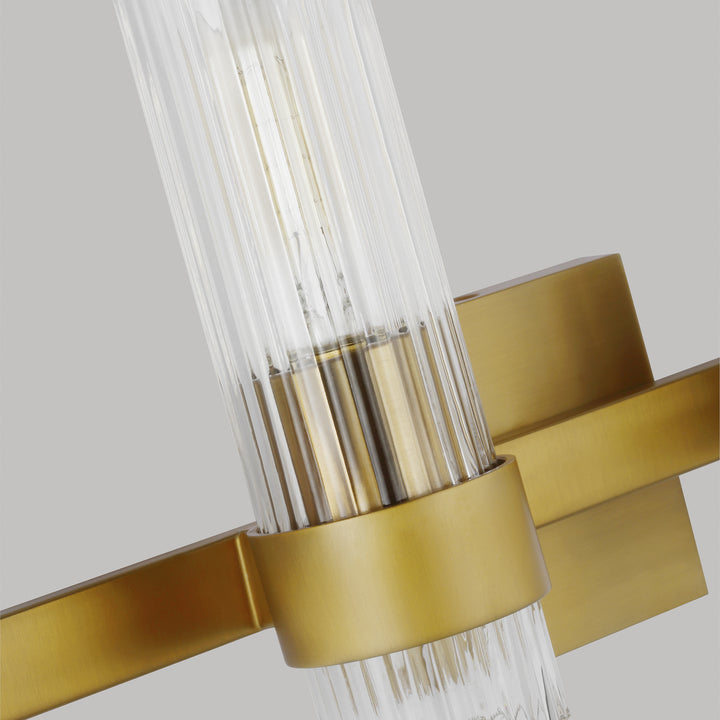 Visual Comfort Studio Geneva CV1024BBS Bath Vanity Light 30 in. wide - Burnished Brass