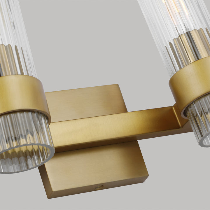Visual Comfort Studio Geneva CV1024BBS Bath Vanity Light 30 in. wide - Burnished Brass